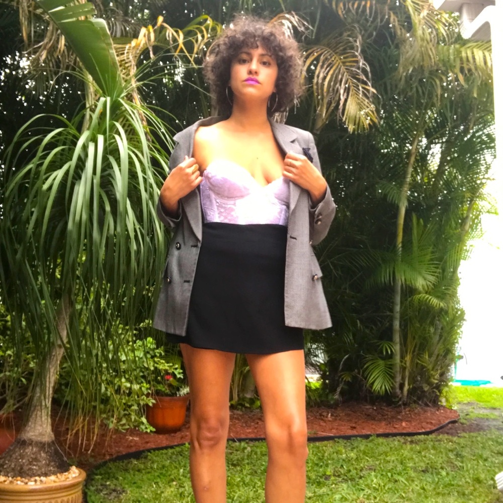 Vintage black Skort